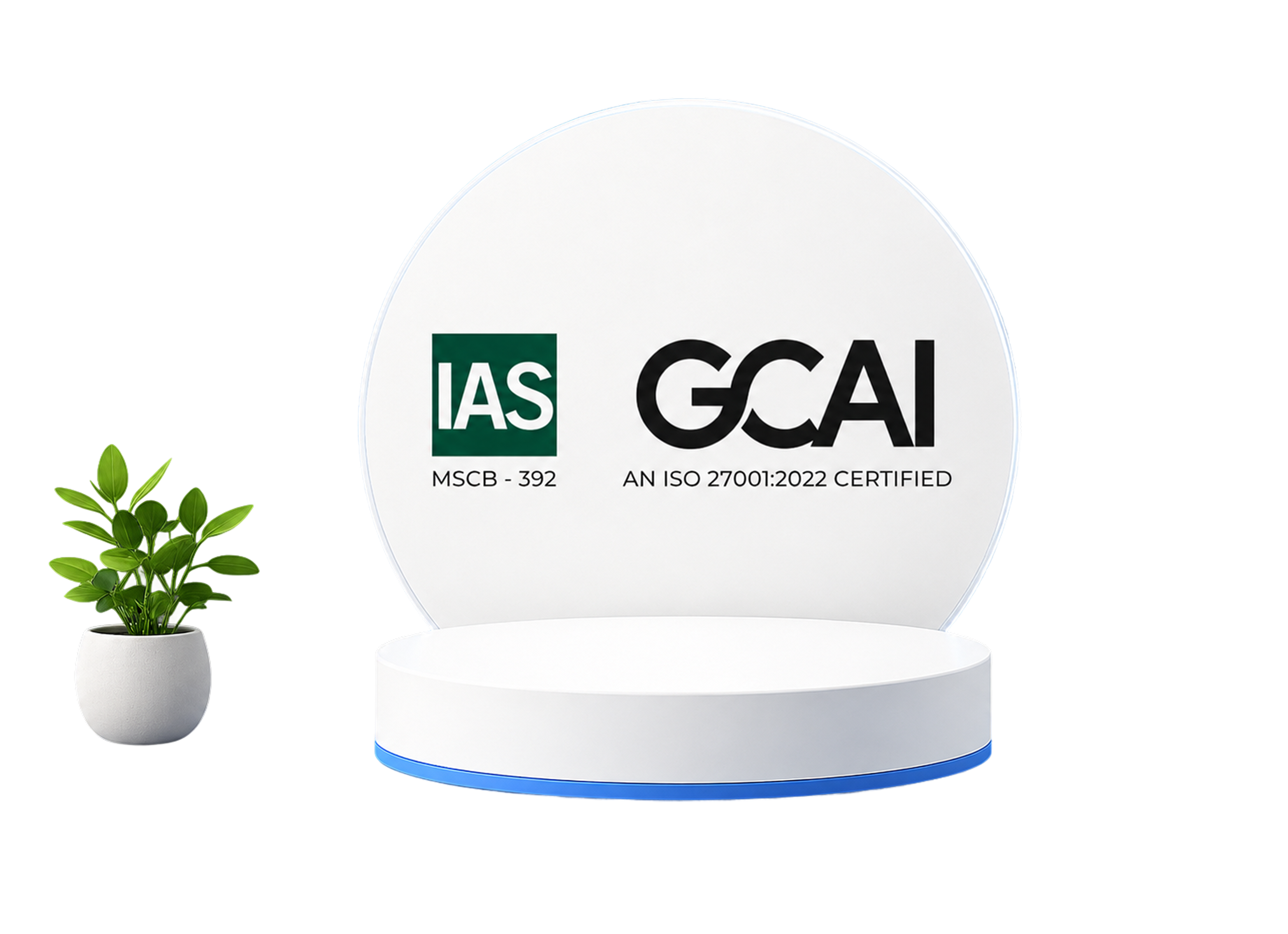 ISO/IEC 27001:2022 certification — IAS and GCAI